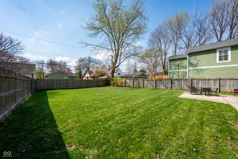 Yard at 331 W Hampton Drive, Indianapolis, IN