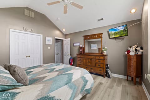 Bedroom at 4012 S Loganberry Court, New Palestine, IN