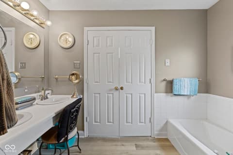 Bathroom at 4012 S Loganberry Court, New Palestine, IN