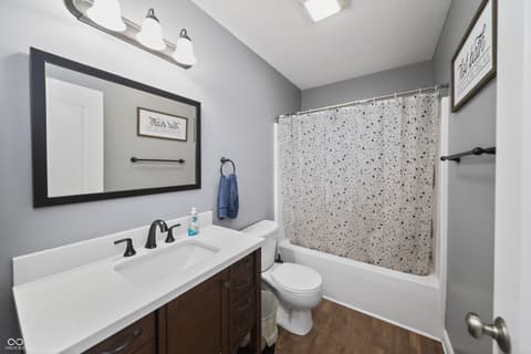 Bathroom at 1839 Richards Drive, Seymour, IN