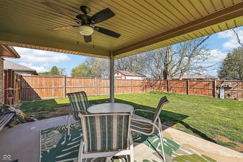 Outdoor living area at 1839 Richards Drive, Seymour, IN