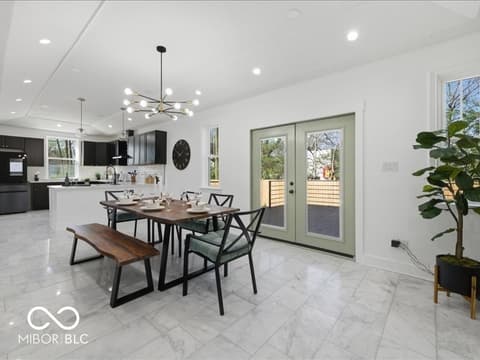 Dining room at 3649 W Michigan Street, Indianapolis, IN