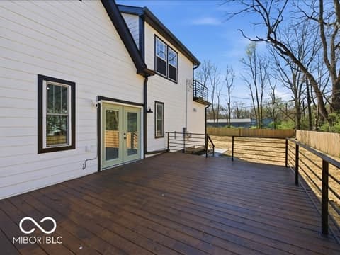 Outdoor living area at 3649 W Michigan Street, Indianapolis, IN