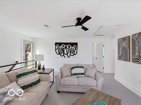 Living room at 3649 W Michigan Street, Indianapolis, IN