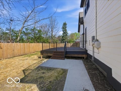 Yard at 3649 W Michigan Street, Indianapolis, IN
