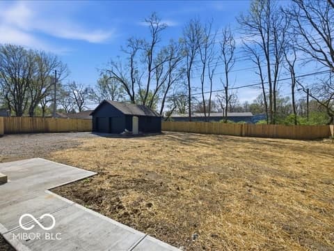 Yard at 3649 W Michigan Street, Indianapolis, IN