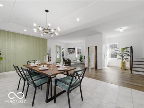 Dining room at 3649 W Michigan Street, Indianapolis, IN