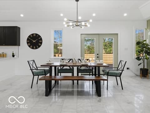 Dining room at 3649 W Michigan Street, Indianapolis, IN