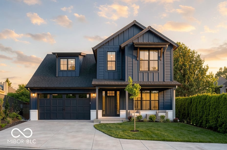 Front exterior at 6382 Enclave Boulevard, Whitestown, IN