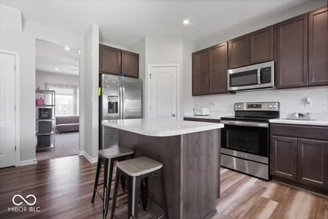 Kitchen at 9707 Violet Circle, Indianapolis, IN
