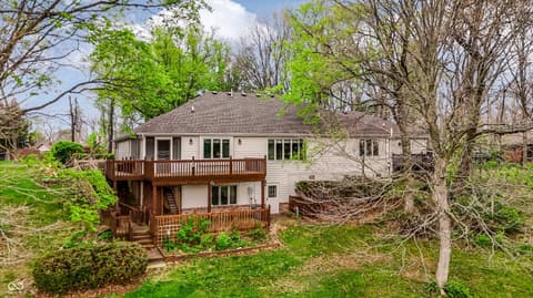 Backyard at 1076 Chipmunk Lane, Pendleton, IN
