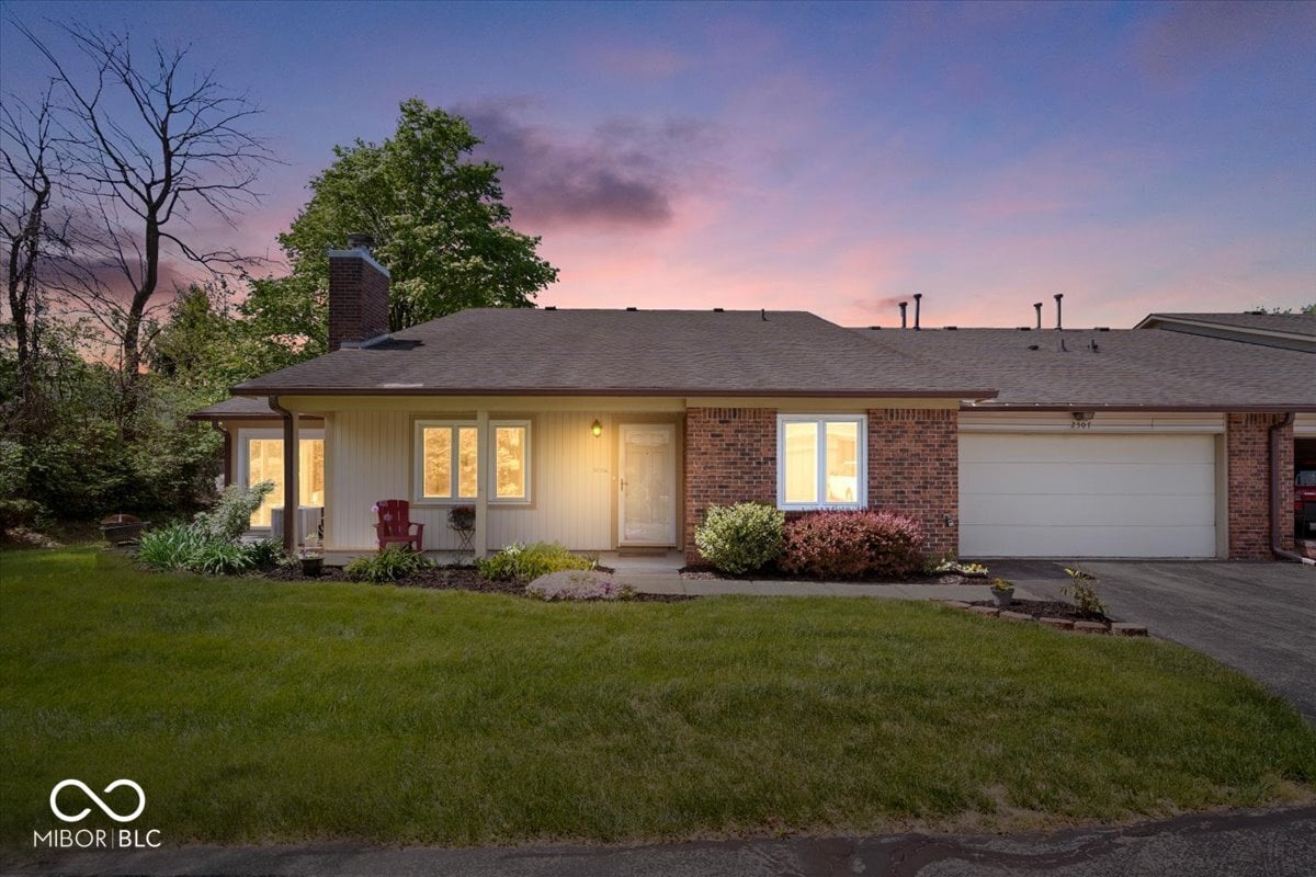Front exterior at 2507 N Willow Way, Indianapolis, IN