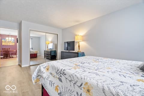 Bedroom at 2507 N Willow Way, Indianapolis, IN