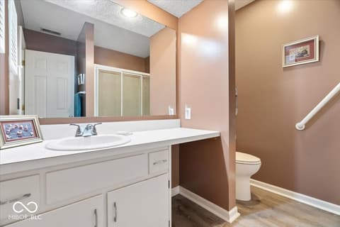 Bathroom at 2507 N Willow Way, Indianapolis, IN