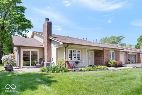 Front exterior at 2507 N Willow Way, Indianapolis, IN