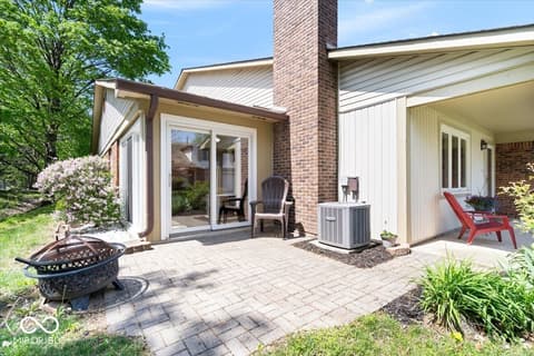 Outdoor living area at 2507 N Willow Way, Indianapolis, IN