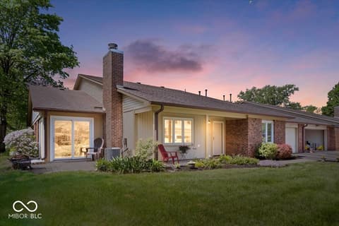 Front exterior at 2507 N Willow Way, Indianapolis, IN