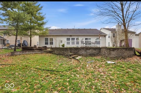 Backyard at 344 Legacy Boulevard, Greenwood, IN