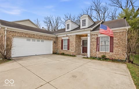Front exterior at 344 Legacy Boulevard, Greenwood, IN