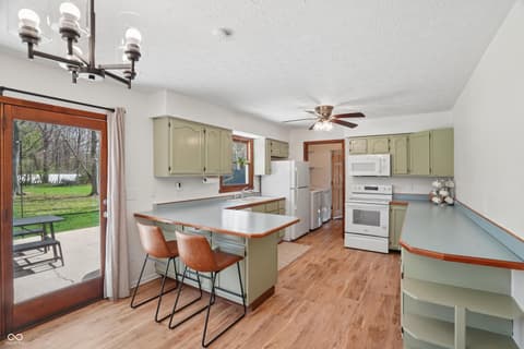 Kitchen at 10261 N Rooker Road, Mooresville, IN