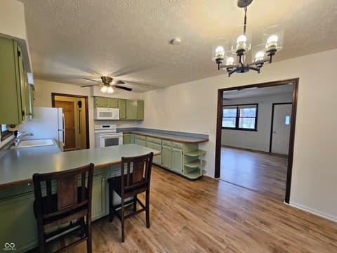 Kitchen at 10261 N Rooker Road, Mooresville, IN