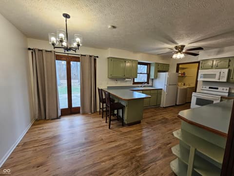 Kitchen at 10261 N Rooker Road, Mooresville, IN