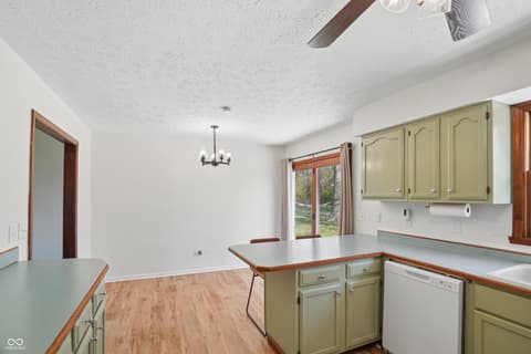 Kitchen at 10261 N Rooker Road, Mooresville, IN