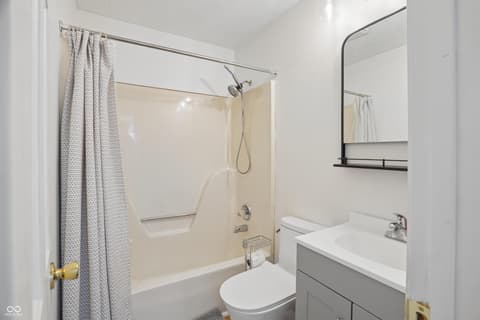 Bathroom at 10261 N Rooker Road, Mooresville, IN