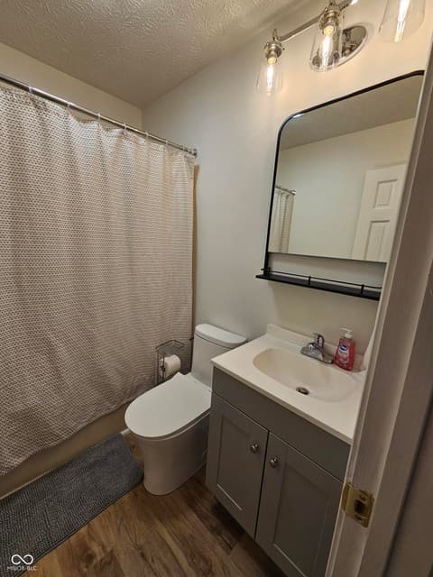 Bathroom at 10261 N Rooker Road, Mooresville, IN