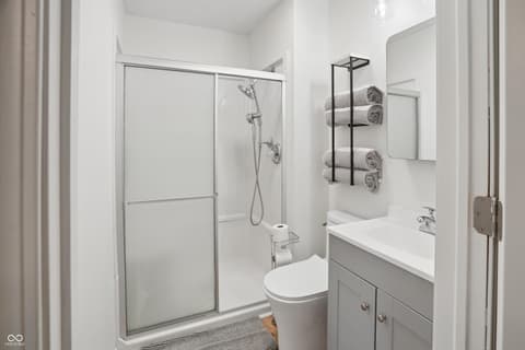 Bathroom at 10261 N Rooker Road, Mooresville, IN