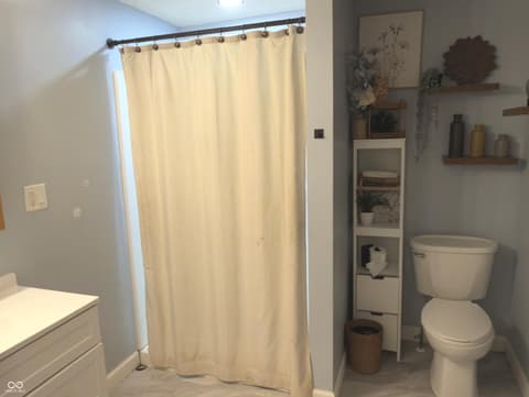 Bathroom at 15241 E Jackson Road, Hope, IN