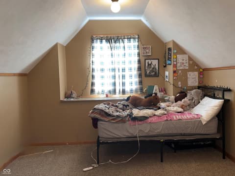 Bedroom at 15241 E Jackson Road, Hope, IN