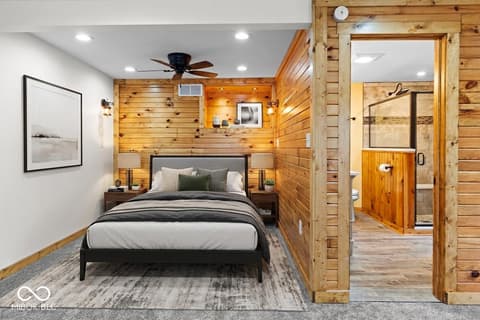 Bedroom at 118 N Huston Street, Ingalls, IN