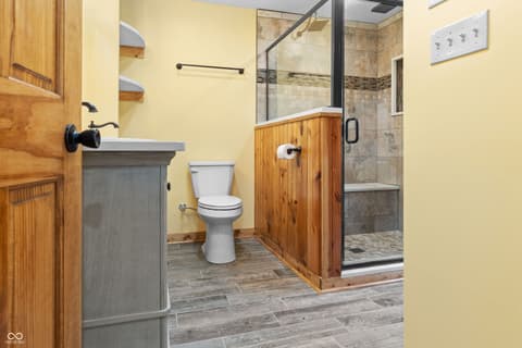 Bathroom at 118 N Huston Street, Ingalls, IN