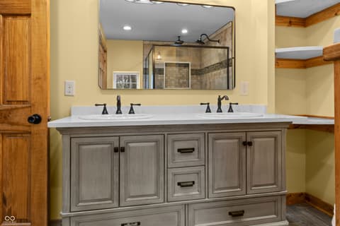 Bathroom at 118 N Huston Street, Ingalls, IN