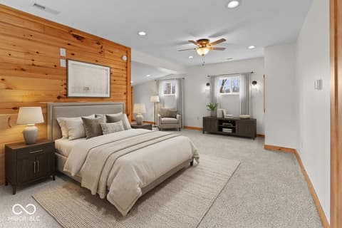 Bedroom at 118 N Huston Street, Ingalls, IN