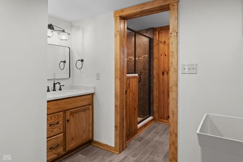 Bathroom at 118 N Huston Street, Ingalls, IN
