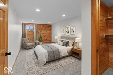 Bedroom at 118 N Huston Street, Ingalls, IN