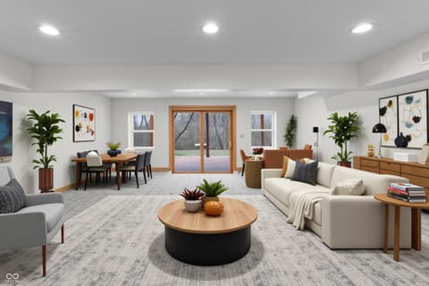 Basement at 118 N Huston Street, Ingalls, IN