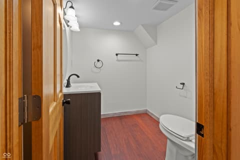 Bathroom at 118 N Huston Street, Ingalls, IN