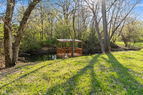 Yard at 118 N Huston Street, Ingalls, IN