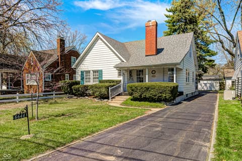 Front exterior at 6644 E Washington Street, Indianapolis, IN