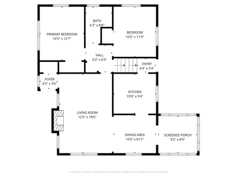 Floor Plan — 6644 E Washington Street, Indianapolis, IN