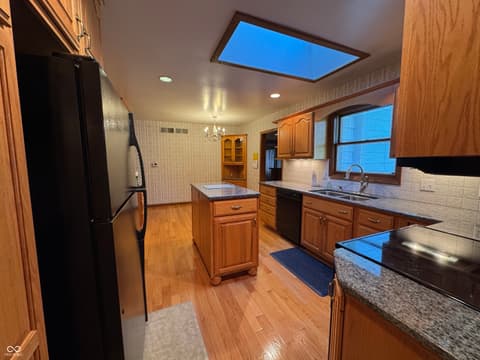 Kitchen at 353 E Rivercrest Drive, Rushville, IN