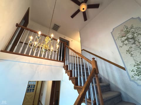 Stairs — 353 E Rivercrest Drive, Rushville, IN