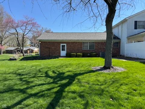 Backyard at 353 E Rivercrest Drive, Rushville, IN