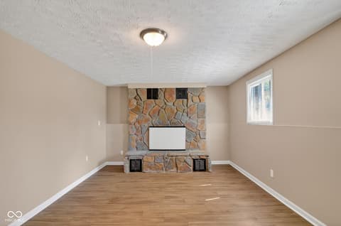Living room at 5528 Dollar Hide North Drive, Indianapolis, IN