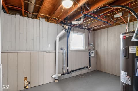 Basement at 5528 Dollar Hide North Drive, Indianapolis, IN