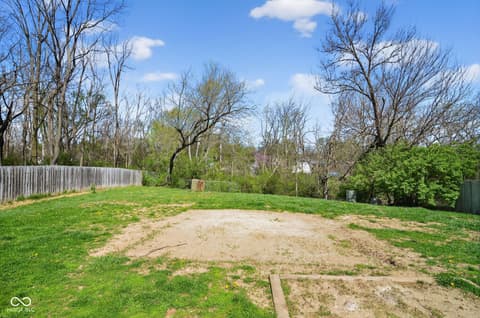 Yard at 5528 Dollar Hide North Drive, Indianapolis, IN