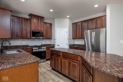 Kitchen at 5828 Sunnyvalle Drive, Bargersville, IN